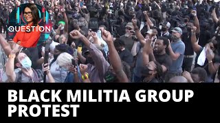 NFAC Black militia marches after congressman’s comments