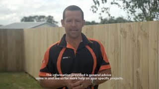How to Build a Fence | Mitre 10 Easy As