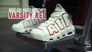 FIRST LOOK: Nike Air More Uptempo 'Varsity Red' | SHIEKH
