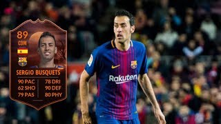 FIFA 19 - ULTIMATE SCREAM SERGIO BUSQUETS (89) PLAYER REVIEW