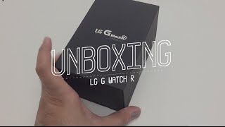 LG G Watch R Unboxing and First Look