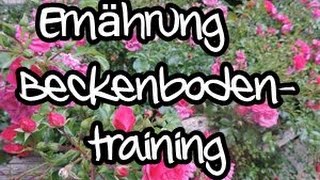 Schwangerschaftsupdate | Beckenbodentraining | Ernährung | Buchtipps