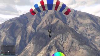 GTA5 Прыжок с парашютом (музыкальный клип)
