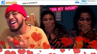 Singing LOVE Songs to GIRLS on OMEGLE!