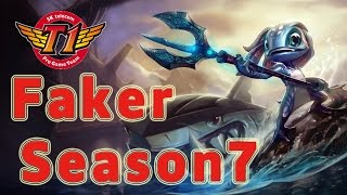SKT T1 Faker Fizz MID vs Zilean Patch 7.1