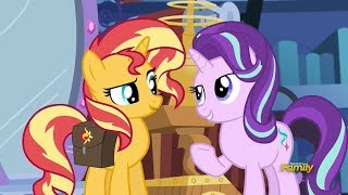 Sunset Shimmer meets Starlight Glimmer