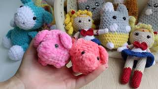 Подготовка к ярмарке, Сейлормун Sailor Moon, готовые вязаные игрушки