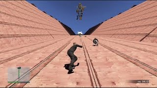 [GTA5] DEZE MINIGAME IS GEWELDIG!! | Challenge met de Crew #9