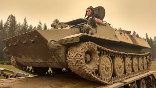 Тушение пожаров в Якутии военными инженерами ВВО