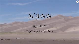 HANN (한(一)) (Alone) - English KARAOKE - (G)I-DLE ((여자)아이들)