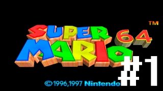 Прохождение Super Mario 64 Часть 1