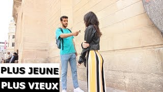 LES FILLES préfèrent les hommes plus jeune ou plus vieux ??