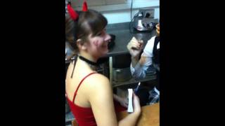 Я прослежу что бы тебя лапали Halloween