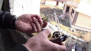 Отстрел травматических патронов из Револьвера Гроза Р-03с часть 2