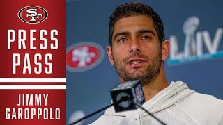 Jimmy Garoppolo Highlights His Favorite Moments of SB Week | 49ers