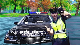 Psychopathic Police Officer Terrorizes Town - Police Simulator Patrol Duty