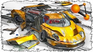 ЛОМАЕМ РУССКИЕ МАШИНКИ В ДРЕБЕЗГИ ! - BEAMNG DRIVE