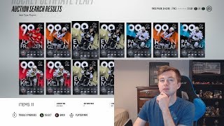 NHL 18 HUT - PLAYOFF CARDS & SET REVIEW + CRAZY PACK LUCK!
