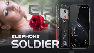 Elephone Soldier - мощный смартфон, 2K-дисплей, 10 ядер и NFC.