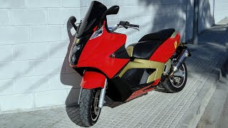Gilera GP 800 red & gold road test - Leovince titanium exhaust - ngk iridium - bmc - full HD 1080p