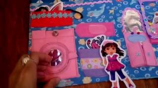 Игровая раскладная сумка - кукольный домик Даши путешественницы