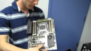 ASUS X79 Sabertooth TUF Series Gaming Motherboard Unboxing & First Look Linus Tech Tips