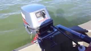 All welded 1436 Jon boat paired with Yamaha 8 HP.
