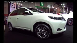 New 2018 Crossover Toyota Harrier Hybrid 2017