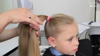 2 модные прически для девочки. Летние прически ♥ Lovely Kids
