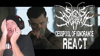 Signs of the Swarm - Cesspool Of Ignorance (Official Music Video) REACT!
