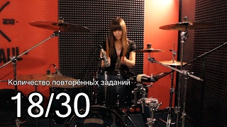 Конкурс барабанщиков BEATRATE! - полуфинал, Барнаул - Наталья Потылицына