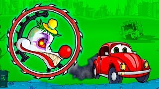 Машина ест машину - Новый игровой мультик про машинки