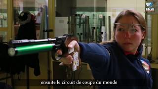 Tir sportif: le soldat Céline Goberville nous livre ses secrets à l'entraînement!