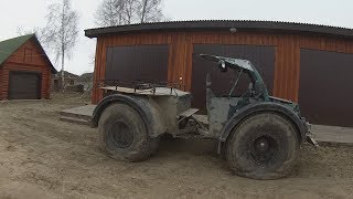 Каракат- болотоход (мини обзор) Вологодских охотников (Самодельный местными умельцами)