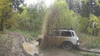 Что может стандартная Нива без тюнинга.что творит эта НИВА
