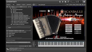 SAMPLES ACORDEON SCANDALLI SUPER VI KONTAKT/VST