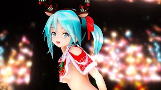 MMD R18 Sexy Christmas Api Miku Leica