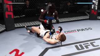 Twitch vs the buff Roxann (UFC 2: Ryona Edition)