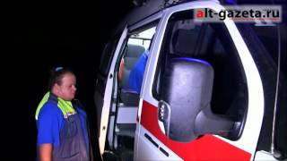 Между Хотьково и Семхозом лобовое ДТП