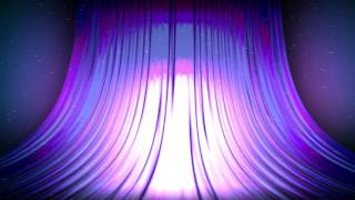4K Purple Plasma Waterfall 2160p Motion Background