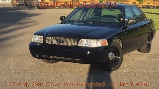 I Got My 2001 Crown Victoria Painted! - Update & Wash