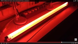 OSRAM L 36W/60 T8 G13 красная, обзор люминесцентной лампы от electropara.ru