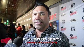 OSCAR REACTS TO CHARLO BEING NEXT UP FOR CANELO AFTER GGG REMATCH!