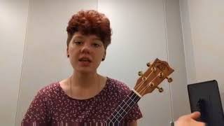 "If I'm James Dean, Then You're Audrey Hepburn" Ukulele Tutorial