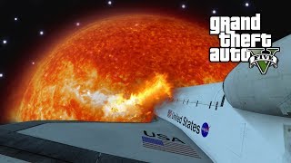 GTA 5 SPACE MOD - LEAVING EARTH #1!! (GTA 5 MODS)