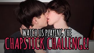 Chapstick Challenge! | Gay Couple Challenge