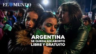 Argentina se queda sin aborto libre y gratuito