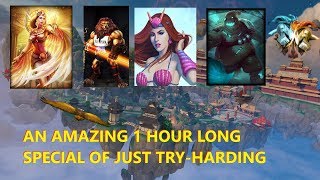 TRYHARD THURSDAY - OVER 1 HOUR SPECIAL - Grandmasters Ranked 1v1 Duel - SMITE