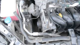 Шум помпы Toyota Corolla 150 1ZR-FE