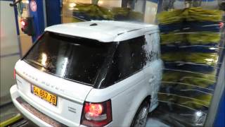 Range Rover Sport At Panda Car Wash - שטיפת הרכב במנהרה של פנדה שטיפת רכבים